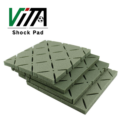 VT-Shock Pad Sports playground artificial grass rubber synthetic turf absorbing underlay shock pad