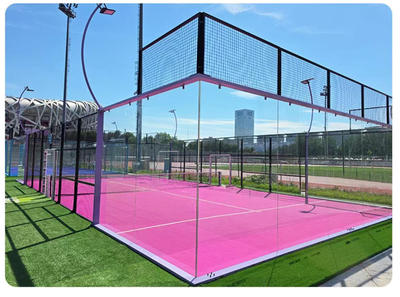 Padel Court With Roof Outdoor Padel Court Rain Roof Custom Padel Tennis Court Roof